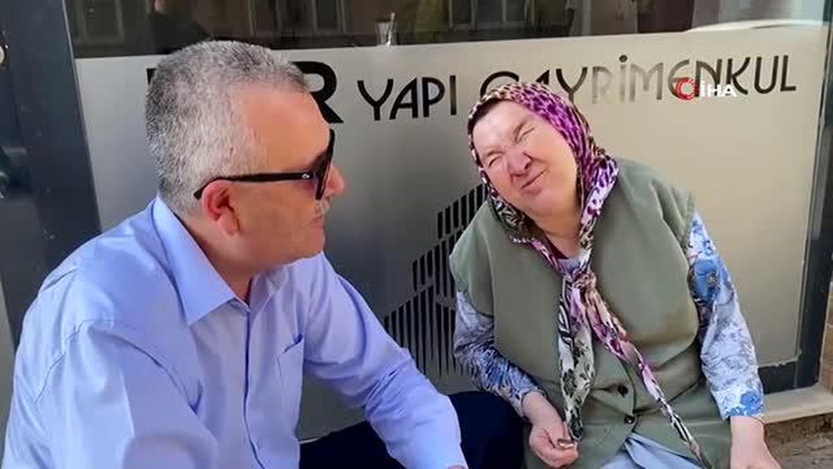 Görme engelli Zeynep Teyze, Cumhurbaşkanı Erdoğan'la tanışmak istiyor