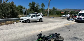 Isparta'da Motosiklet Kazası: 1 Ölü, 2 Yaralı