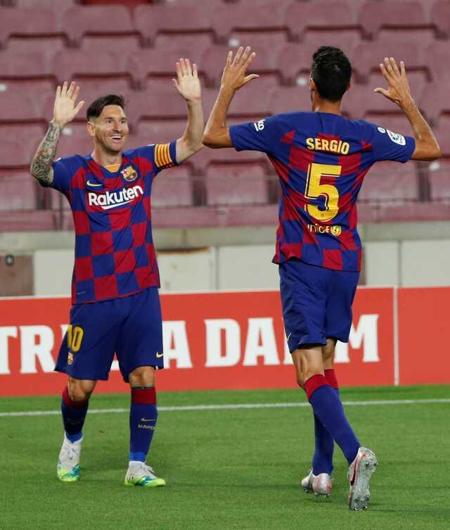 Tekrar buluştular! Sergio Busquets, Messi ile aynı takımda Tekrar buluştular! Sergio Busquets, Messi ile aynı takımda