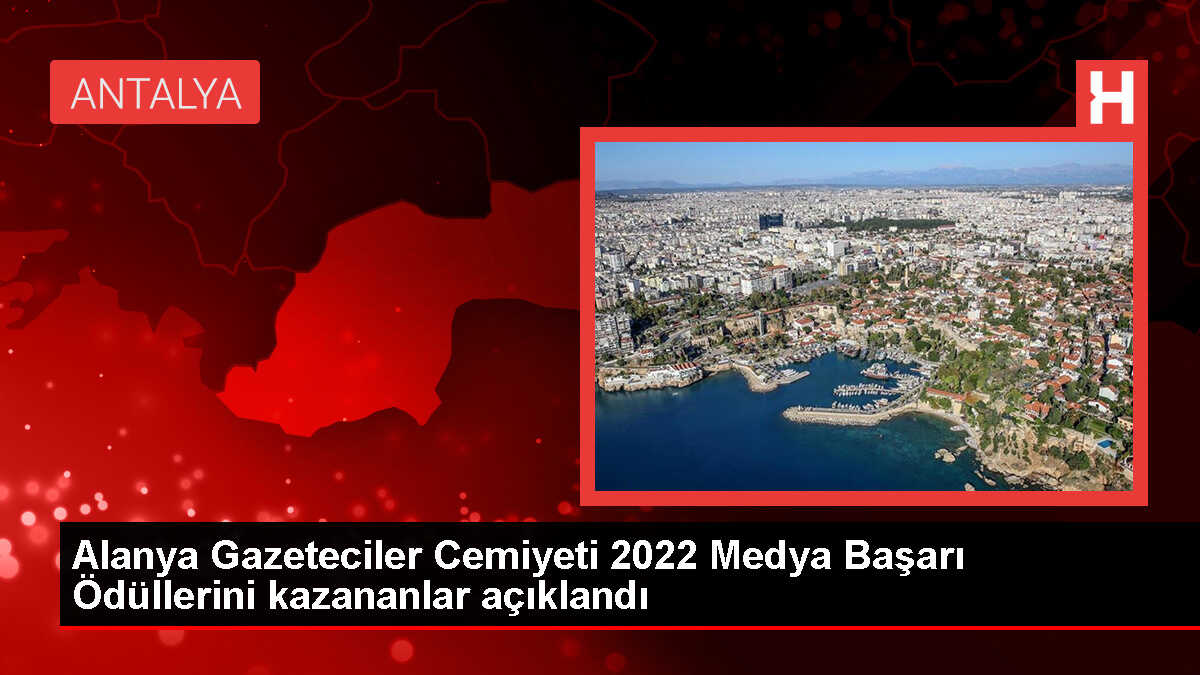 Anadolu Ajansı muhabiri Mert Cantürk, AGC Medya Başarı Ödülleri'nde ödül kazandı