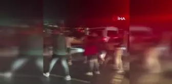 Fatih'te trafik kazası sonrası kavga: O anlar kamerada