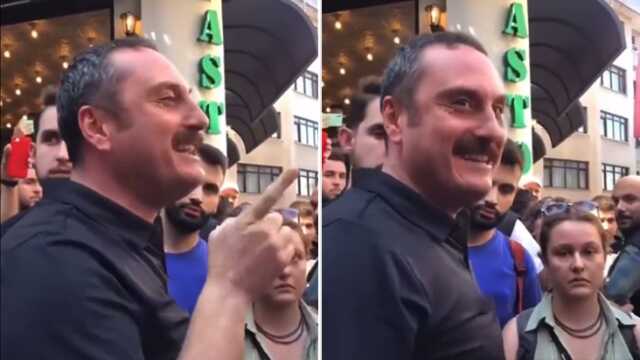 İstanbul Emniyet Müdür Yardımcısı Hanife Zengin ile LGBT'liler arasında gerginlik: O parmağını indir
