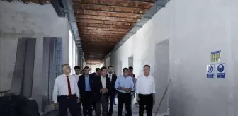 İstanbul Valisi Davut Gül, Balıklı Rum Hastanesi'nde çalışmaları inceledi