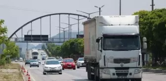 Afyonkarahisar'da Kurban Bayramı tatili nedeniyle trafik yoğunluğu