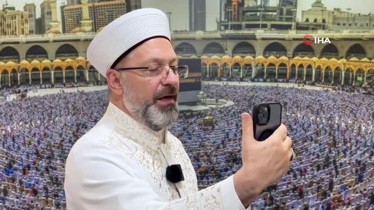 Diyanet İşleri Başkanı Erbaş'ın talimatıyla hacı adaylarının Arafat'a intikali başladı