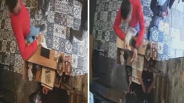 Dönerciye gelen hırsızlar, hem para üstünü hem cep telefonunu aldı! İşletme sahibi telefona değil ama içindekilere üzülüyor