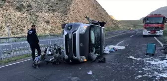 Erzurum'da trafik kazası: 1 ölü, 2 yaralı