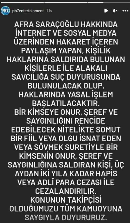 Mert Ramazan Demir'le öpüşürken görüntülendikten sonra hakarete maruz kalan Afra Saraçoğlu, yasal yollara başvuracak Mert Ramazan Demir'le öpüşürken görüntülendikten sonra hakarete maruz kalan Afra Saraçoğlu, yasal yollara başvuracak