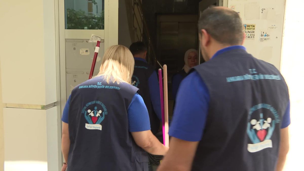 Ankara Büyükşehir Belediyesi, yaşlı ve engellilere evde bakım hizmeti veriyor