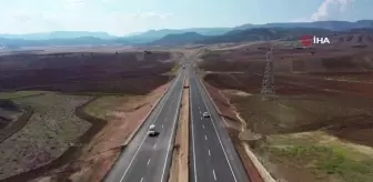 Ankara-Nallıhan bölünmüş karayolunun bir kısmı trafiğe açıldı