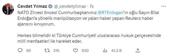 Bilal Erdoğan'ın Reuters haberi nedir? Reuters'ın haberine Türkiye'den tepki yağdı! Bilal Erdoğan'ın Reuters haberi nedir? Reuters'ın haberine Türkiye'den tepki yağdı!