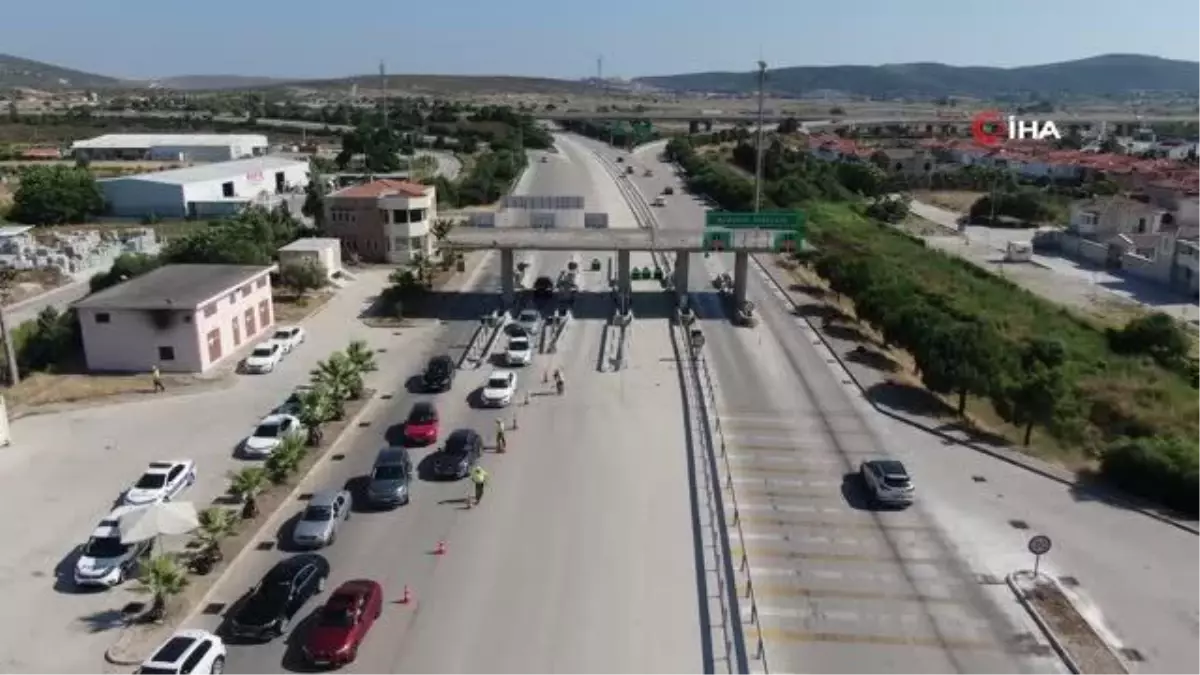 Çeşme'de tatilci yoğunluğu başladı