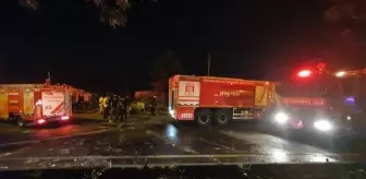 Diyarbakır'da Atık Depolama Alanında Yangın ve Patlama