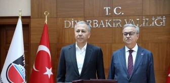 İçişleri Bakanı Ali Yerlikaya, Diyarbakır Valiliğine ziyarette bulundu