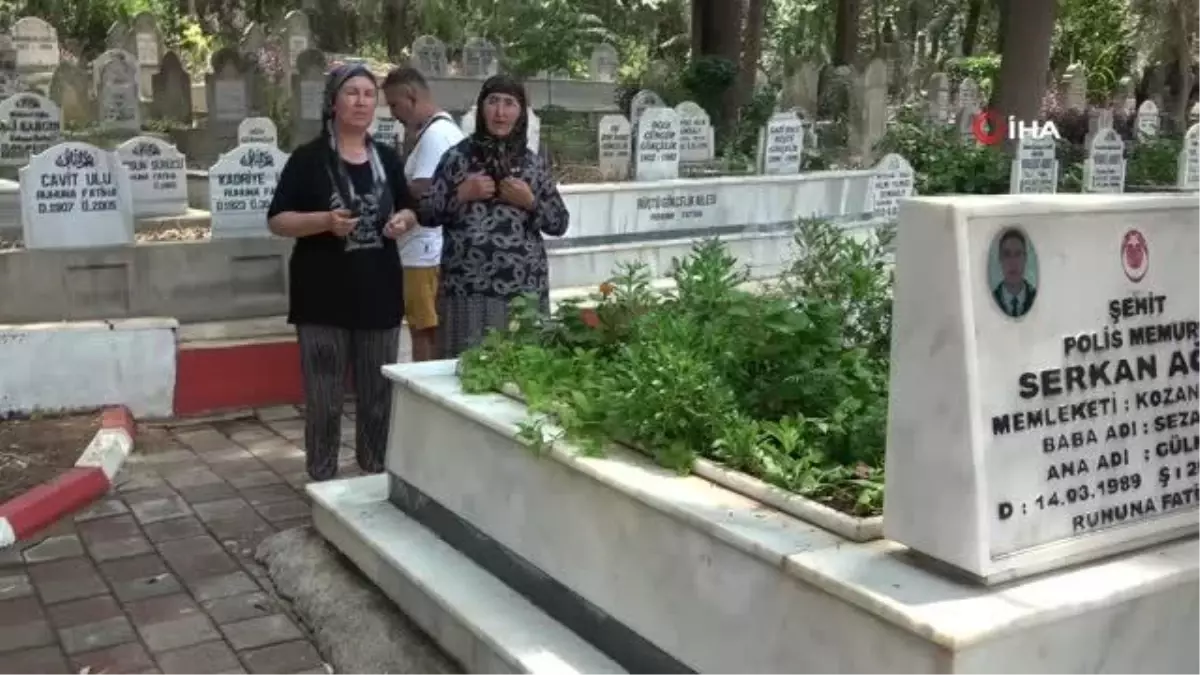 Şehitlik ve mezarlıkta hüzünlü bayram arifesi