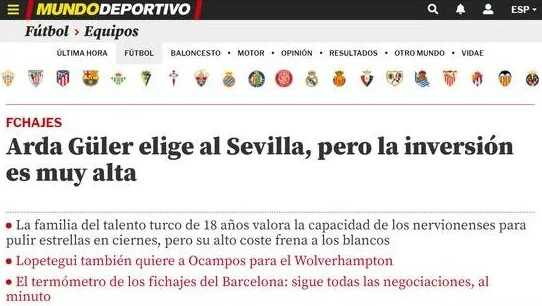 Arda Güler hangi takıma gidecek, Fenerbahçe'den ayrıldı mı? Arda Güle Sevilla'ya mı transfer oldu?