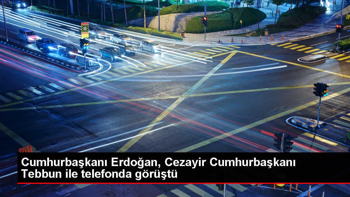 Cumhurbaşkanı Erdoğan, Cezayir Cumhurbaşkanı Tebbun ile görüştü