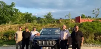 Türkiye'nin yerli otomobili Togg, Giresun'da teslim edildi
