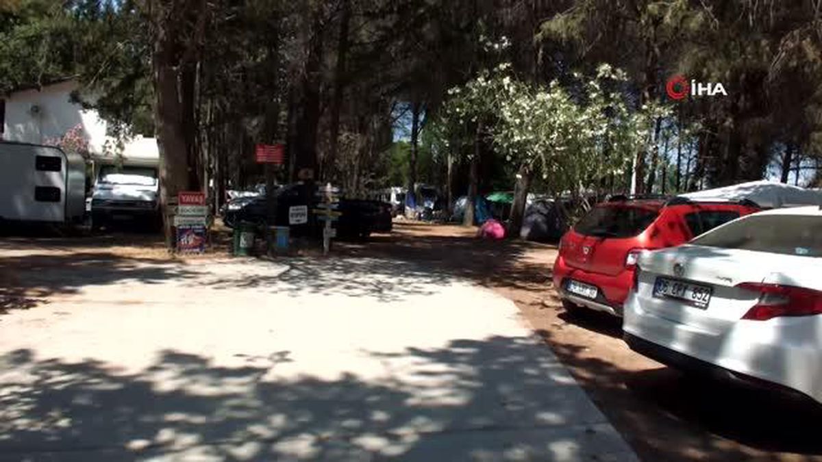 Kamp Tatili Yapanlar Kuzey Ege'ye Akın Ediyor