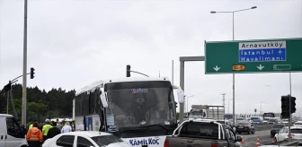Arnavutköy'de Otobüs Kazası: 4 Yaralı