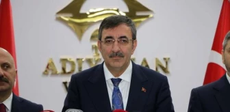 Cumhurbaşkanı Yardımcısı Cevdet Yılmaz Adıyaman'da Deprem Çalışmalarını İnceledi
