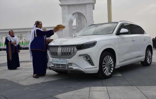 Türkmenistan'a Togg Otomobilleri Teslim Edildi Türkmenistan'a Togg Otomobilleri Teslim Edildi