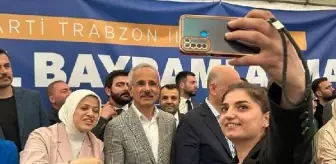 Ulaştırma ve Altyapı Bakanı Abdulkadir Uraloğlu Trabzon'da Bayramlaştı