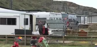 Bayram tatilini İstanbul'da geçiren doğaseverler karavan ve çadırı tercih etti