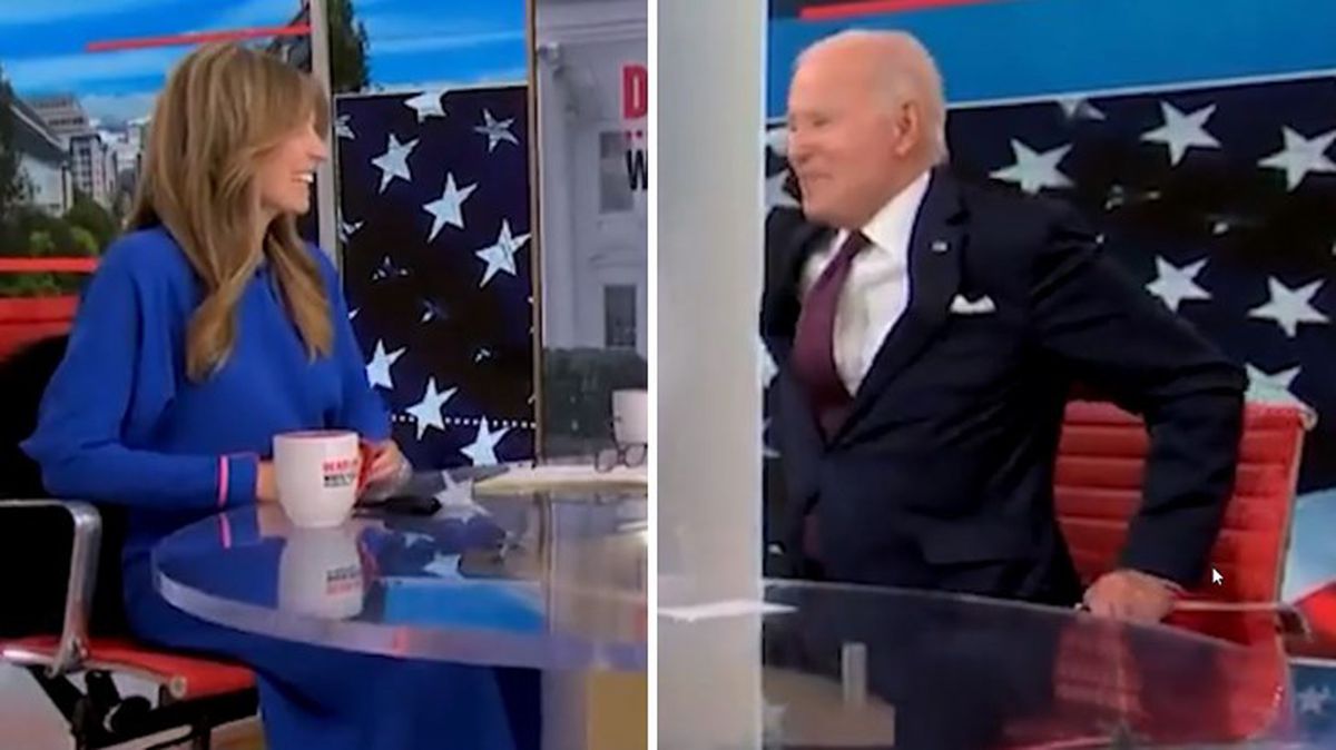 Biden canlı yayını bir anda terk etti, sunucu neye uğradığını şaşırdı