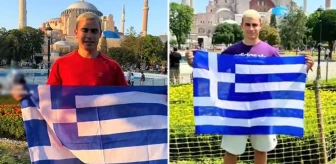 AK Parti'den Ayasofya'nın önünde Yunan bayrağı açılmasına sert tepki: Ona yapılan her saygısızlık hüsranla sonuçlanacaktır