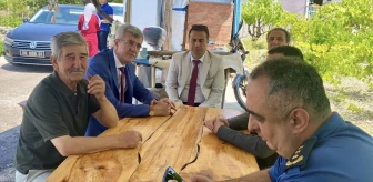 Beypazarı Belediye Başkanı Şehit Babasını Ziyaret Etti