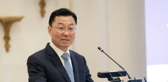 Çin Büyükelçisi Xie Feng, İleri Tıbbi Teknoloji Derneği'nde konuştu