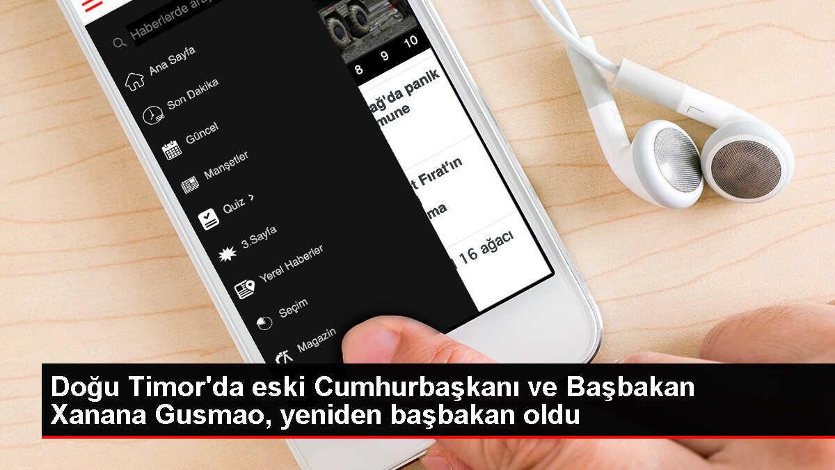 Xanana Gusmao Doğu Timor'un Yeniden Başbakanı Oldu