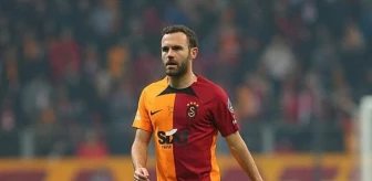 Galatasaray'da Juan Mata takıma veda etti