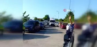 Denizde boğulma tehlikesi geçiren tır şoförü hayatını kaybetti
