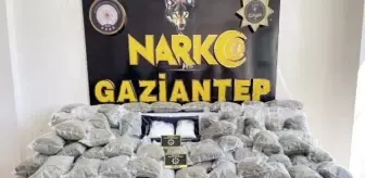 Gaziantep'te 80 Kilo Uyuşturucu Ele Geçirildi