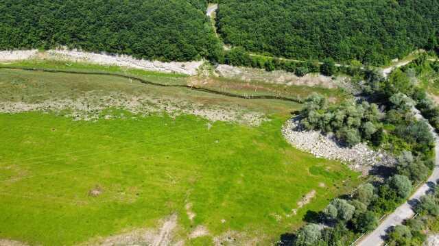 İstanbul'un suyunu sağlayan baraj kurudu! Otlarla kaplanıp, yeşil renge büründü İstanbul'un suyunu sağlayan baraj kurudu! Otlarla kaplanıp, yeşil renge büründü