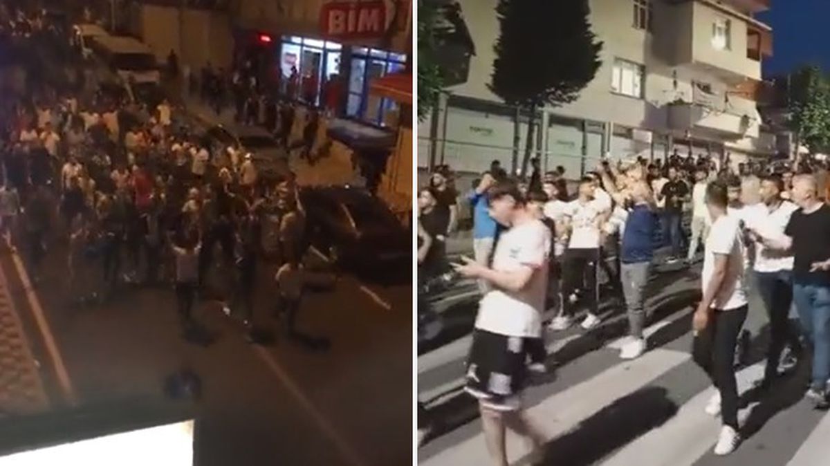 Kocaeli'nin Dilovası ilçesinde hareketli saatler! Mahalleli, Suriyelilerin taşkınlık çıkardığı iddiasıyla yürüyüşe geçti