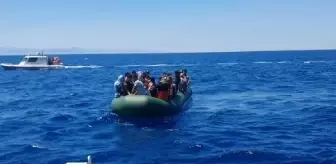 Yunan unsurlarınca geri itilen 84 göçmen kurtarıldı