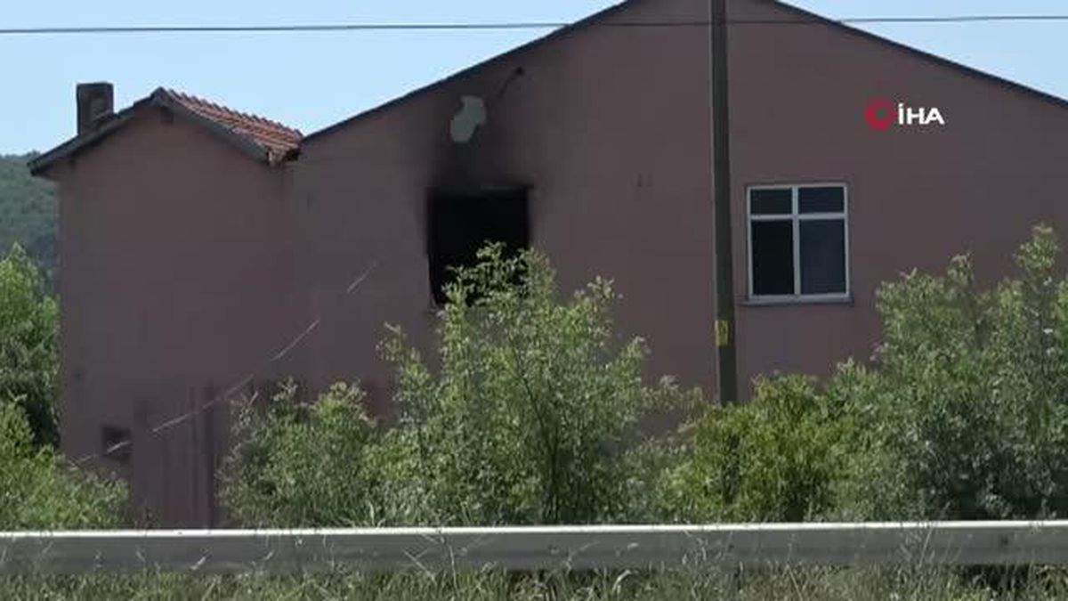 Evlat dehşeti: Babasını tüfekle öldürdü, babaannesini darp etti, evi ateşe verdi