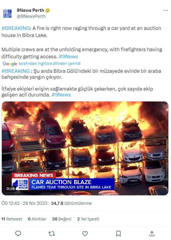 Fransa protestolarında ateşe verilen araçlarla ilgili paylaşılan görüntülerin gerçek olduğu iddiası Fransa protestolarında ateşe verilen araçlarla ilgili paylaşılan görüntülerin gerçek olduğu iddiası