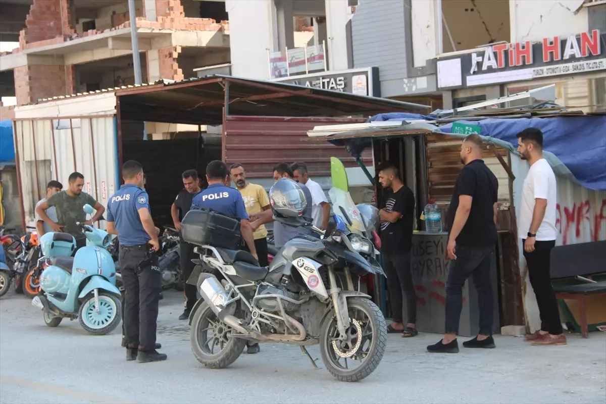 Antakya'da iş yerinde çıkan kavgada 1 kişi yaralandı