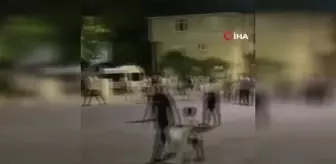 İlçede çıkan kavga büyüdü, olaylara çevik kuvvet müdahale etti