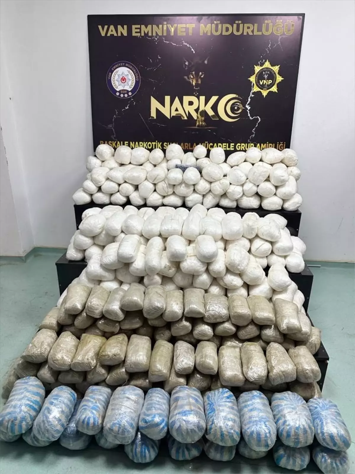 Van'da 346 Kilo Uyuşturucu Ele Geçirildi