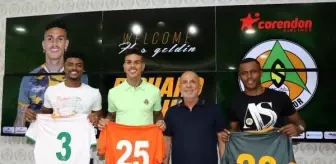 Corendon Alanyaspor, Brezilyalı 3 oyuncuyla sözleşme imzaladı