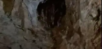 Buz mağarasında düşen kişinin görüntüleri ortaya çıktı