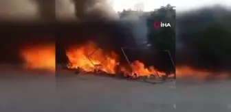 Depremzede esnafın önce iş yeri yağmalandı, sonra çadırı yakıldı