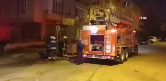 Elektrik panosu gürültüyle yanmaya başladı, ekipler alarma geçti