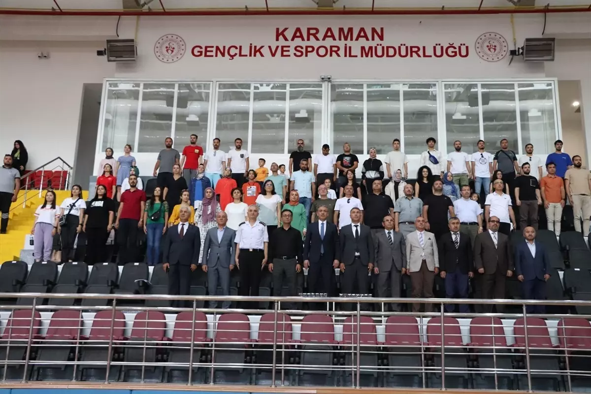 Karaman Gençlik ve Spor İl Müdürlüğü Spor Okulları Açılış Töreni