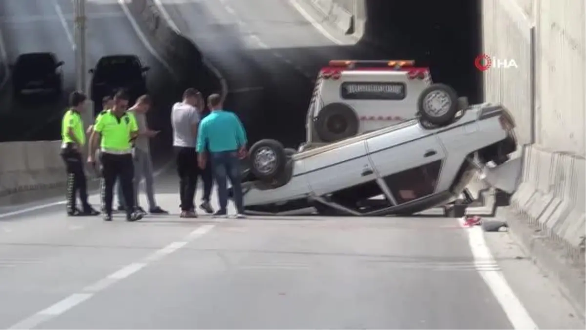Kontrolden Çıkan Otomobil Takla Attı: 2 Yaralı